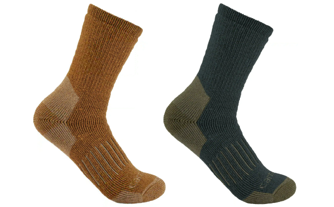 Carhartt Heavyweight Synthetic Wool Blend Crew Socks