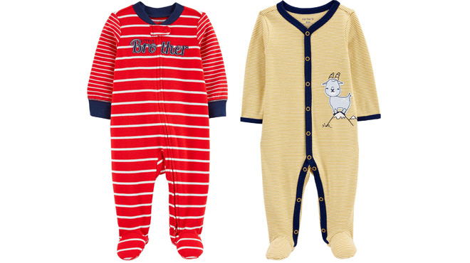 Carters Baby Brother Sleep Play Pajamas