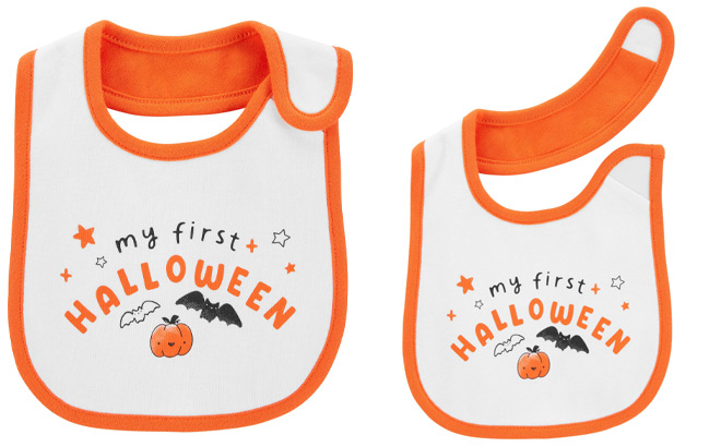 Carters Baby My First Halloween Teething Bib