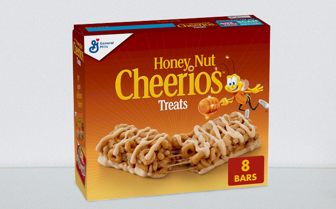 Cheerios Honey Nut Breakfast Cereal Treat Bars