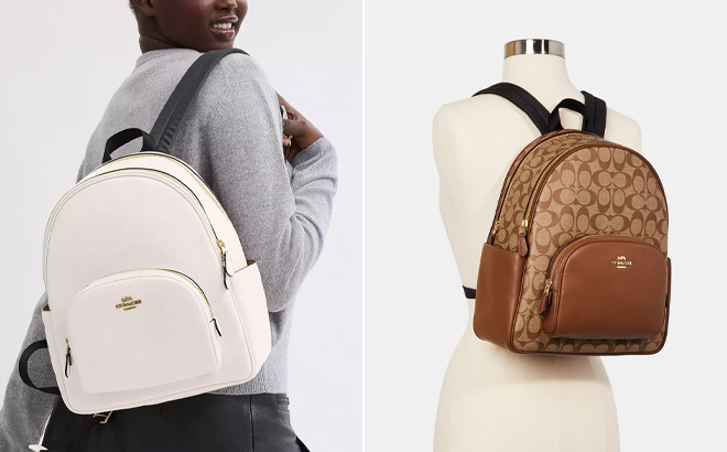 Coach Outlet Court Backpack and Court Backpack In Signature Canvas