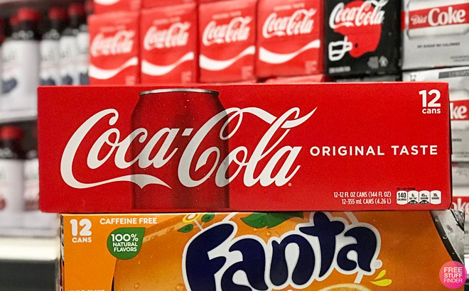 Coca Cola 12 Packs On Fanta