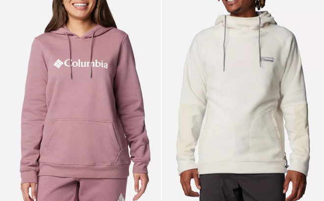 Columbia Womens Burr Trail Logo Hoodie