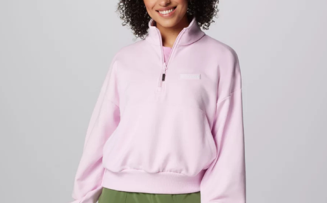 Columbia Womens Marble Canyon French Terry Pullover