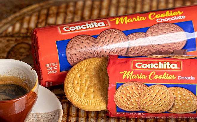 Conchita Maria Dorada Cookies on the Table