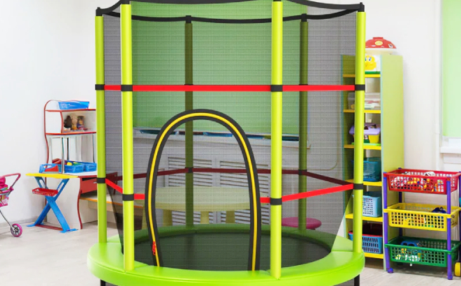 Costway Round Backyard Trampoline