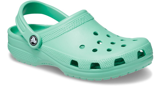 Crocs Adult Classic Clogs in Jade Stone Color