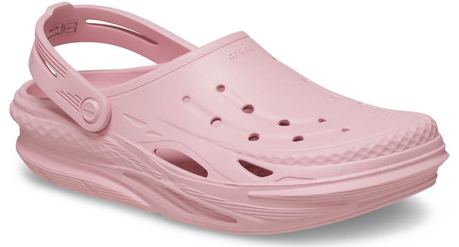 Crocs Adult Off Grid Clogs in Petal Pink Color