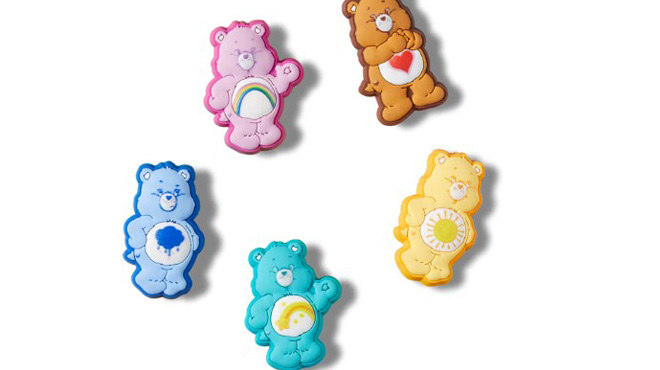 Crocs Care Bears Jibbitz 5 Pack