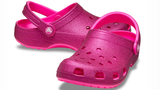 Crocs Classic Glitter Clogs