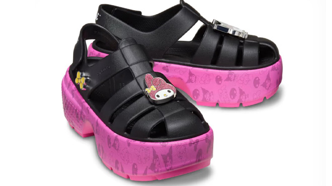 Crocs Hello Kitty and Friends My Melody Stomp Sandals