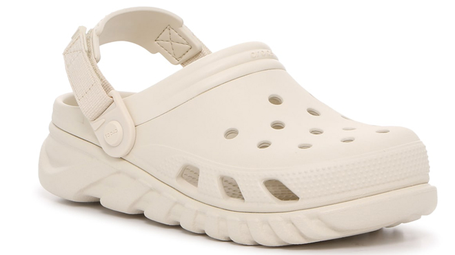 Crocs Mens Duet Max II Clogs in Stucco