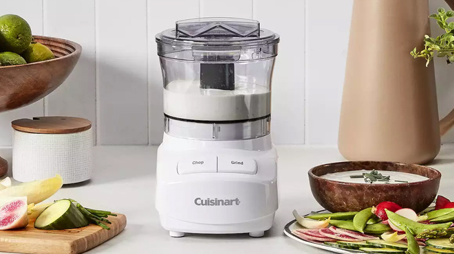 Cuisinart 3 Cup Mini Chopper on Kitchen Counter