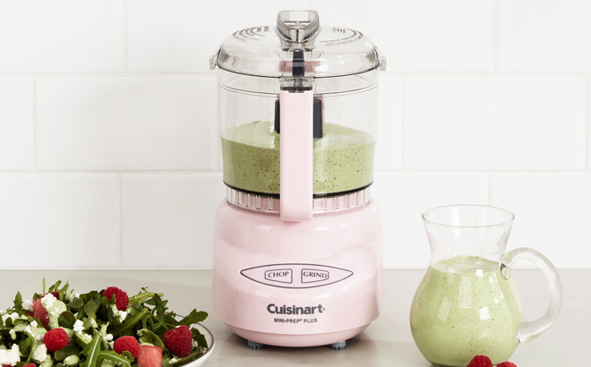 Cuisinart Mini Prep Plus Food Processor on Kitchen Counter