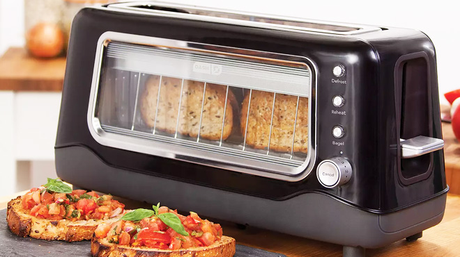 Dash Clear View 2 Slice Toaster