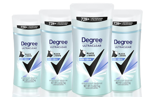 Degree Antiperspirant for Women 4 Pack