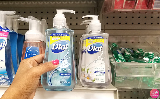 Dial Hand Soaps in Store