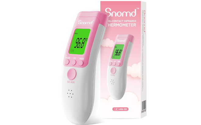 Digital Non Contact Infrared Forehead Thermometer for Adults and Kids