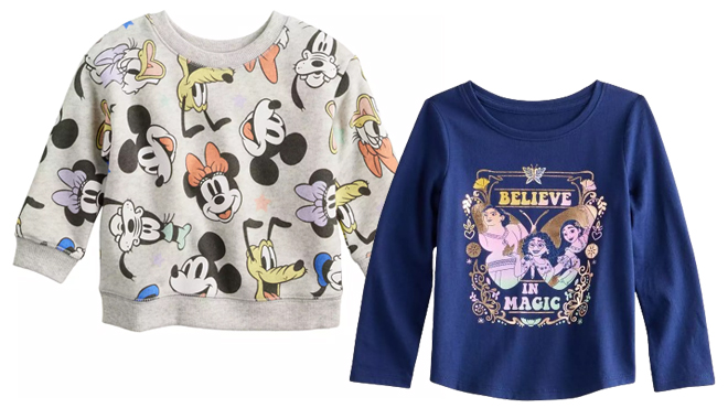 Disney Baby Sweatshirt and Graphic Tee