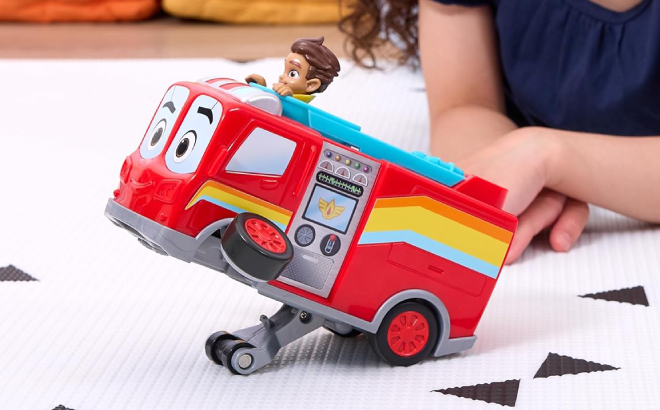 Disney Junior Firebuds Bo and Flash Fire Truck Toy Vehicle