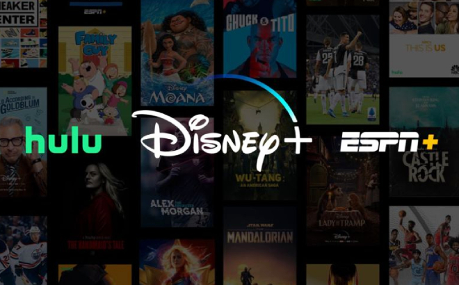 Disney Plus with Hulu and ESPN Plus