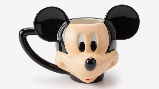 Disneys Mickey Mouse Head Ceramic Mug by Bioworld