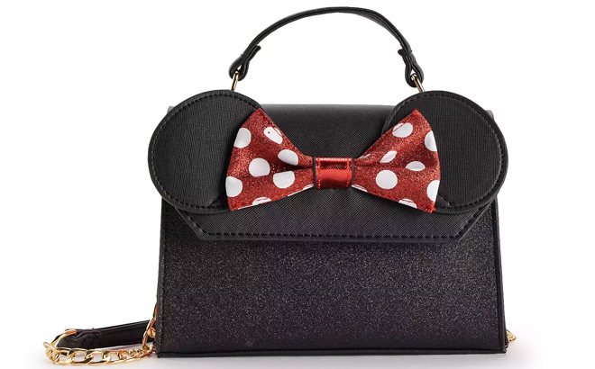 Disneys Minnie Mouse Ears Bow Crossbody Bag 1