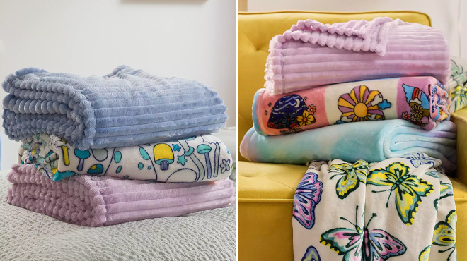 Disneys Oversized Supersoft Plush Throws