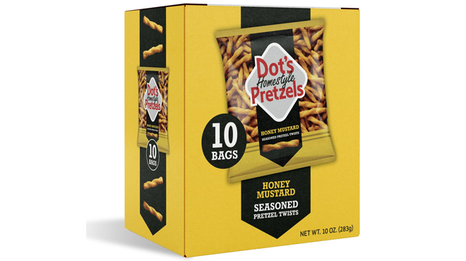 Dots 10 pk Homestyle Pretzels Honey Mustard