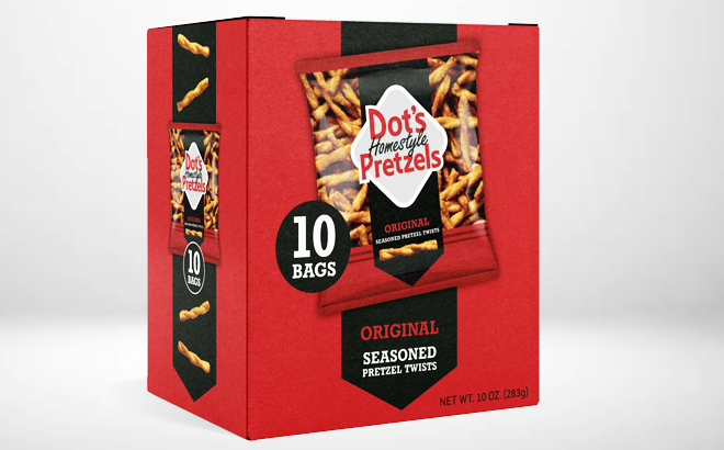 Dots 10 pk Homestyle Pretzels Original 1