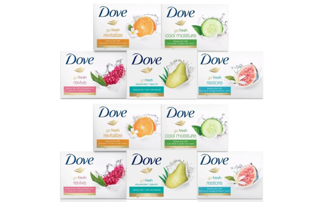 Dove Bar Soap Variety Bundle