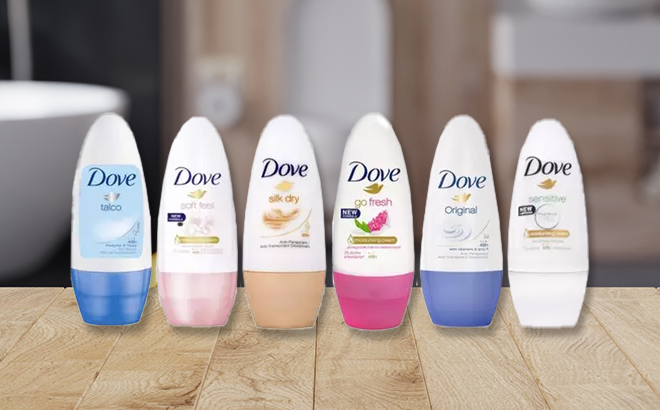 Dove Deodorant Antiperspirant 48h Roll On for Women