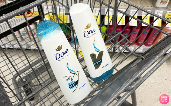 Dove Hair Care in the Cart