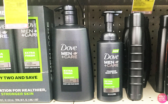 Dove MenCare Extra Fresh Body and Face Wash