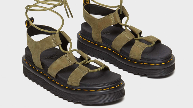 Dr Martens Womens Gladiator Sandals