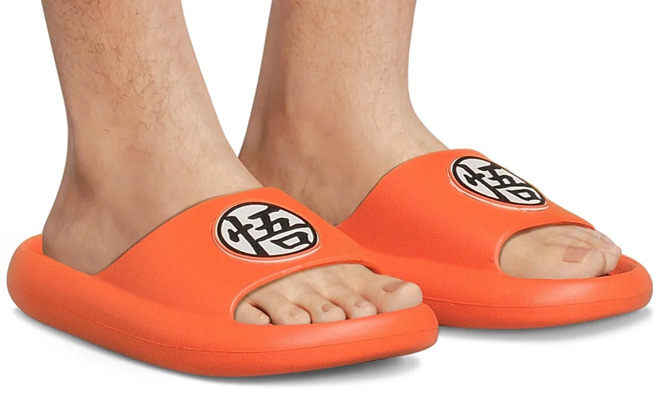 Dragon Ball Z Mens Comfort Slide Sandals