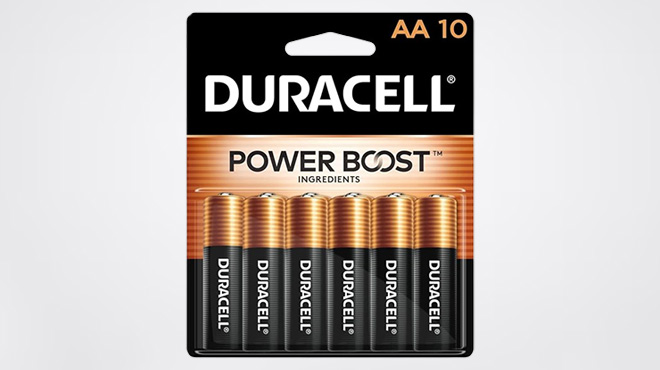 Duracell 10 Count Coppertop AA Batteries