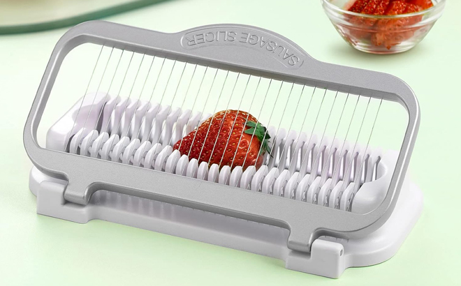 Egg Slicer in Silver