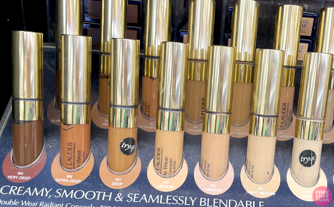 Estee Lauder Double Wear Concealers on a Shelf