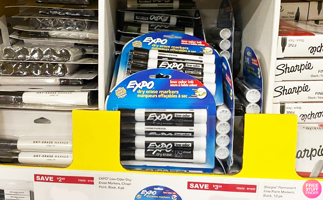 Expo Dry Erase Markers 4 pk at Office Depot