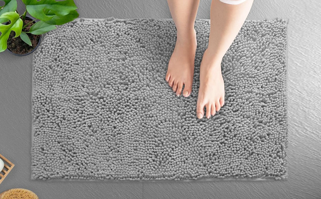 Extra Soft Plush Non Slip Bathroom Rug