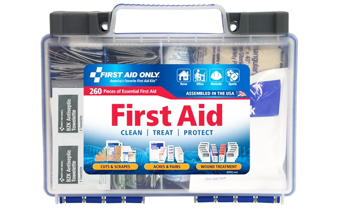 First Aid Only 2260 Piece OSHA Compliant First Aid Kit