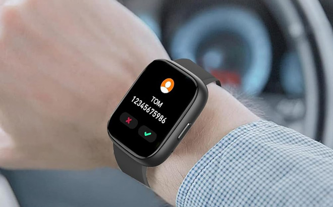 Fitness Smartwatch on Arm