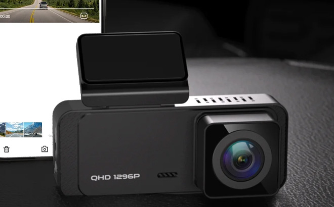 Front Dash Cam with Night Vision