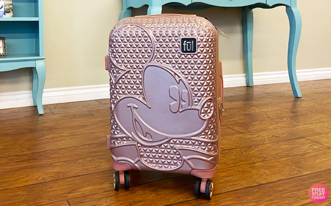 Ful Disney Mickey Mouse 21 Inch Carry On Luggage