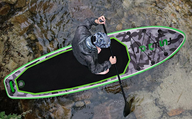 FunWater Stand Up Inflatable Paddle Board