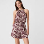 GAP Factory Print Halter Romper