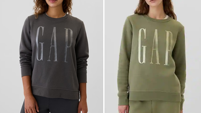 GAP Factory Relaxed Sweatshirt in Two Colors