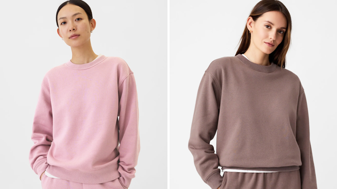 GAP Relaxed Crewneck Sweaters