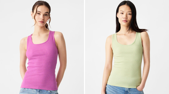 GAP Ribbed Tank Tops